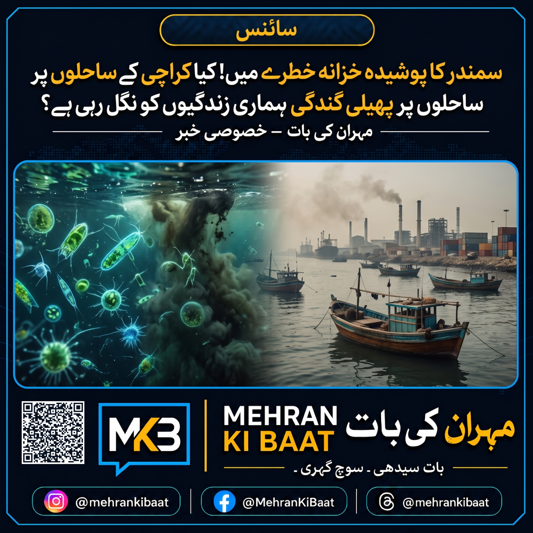 سمندر کا پوشیدہ خزانہ خطرے میں! کیا کراچی کے ساحلوں پر پھیلی گندگی ہماری زندگیوں کو نگل رہی ہے؟